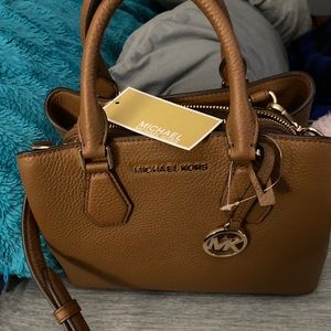 Michael Kors small satchel Camille leather